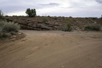 San Rafael Swell, Utah Gloomy Landscape 001