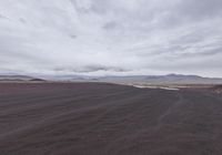 Sand and Dirt Road in California Desert