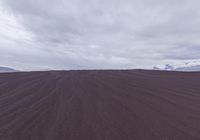 Sand and Dirt Road in California Desert