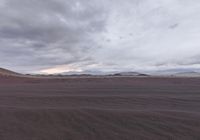 Sand and Dirt Road in California Desert