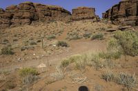 Sand and Dirt Road in Utah: Enjoy the Clear Sky