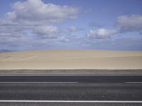 Sand Dune Desert: A Beautiful Horizon in Spain