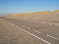 Sand Dune Slope: A Beach Horizon View