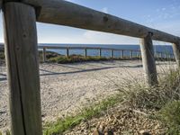 Sand Street in Portugal: A View of the Water and Ocean