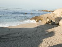 Sandy Coastal Promontory on a Clear Sky Day