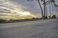 Santa Barbara at Dawn: Asphalt Road with Stunning Views