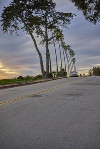 Santa Barbara at Dawn: Asphalt Road with Stunning Views