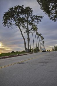 Santa Barbara at Dawn: Asphalt Road with Stunning Views