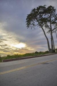 Santa Barbara at Dawn: Asphalt Road with Stunning Views