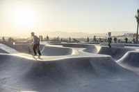 Santa Monica Beach: A Day of Fun Under Clear Skies