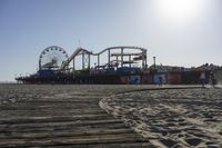 Santa Monica Pier Beach - Los Angeles 001