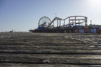 Santa Monica Pier Beach Los Angeles