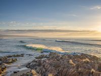 Sapphire Coast Australia: Beach Cliffs 001