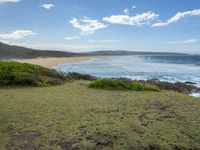 Sapphire Coast Lake Landscape with Abundant Vegetation