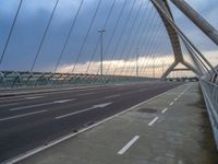 Saragossa, Spain: Modern Bridge in the Heart of the City