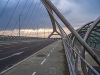 Saragossa, Spain: Modern Bridge in the Heart of the City