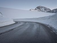Scenic Alpine Winter Landscape Switzerland 003