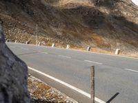 Scenic Asphalt Road in Austria Mountain Landscape 001