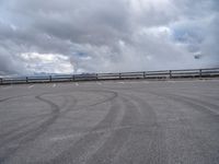 Scenic Asphalt Road with Austria Mountain View