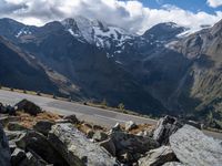 Scenic Asphalt Road in Austria: A Journey Through Majestic Mountains