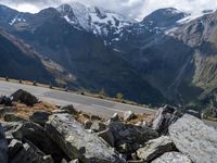 Scenic Asphalt Road in Austria: A Journey Through Majestic Mountains