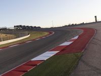 A Scenic Asphalt Road with Clear Skies: Perfect for Racing