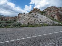 Scenic Asphalt Road in Utah, USA