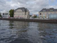 Scenic Berlin Cityscape with Reflection on Water