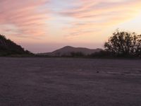 Scenic California landscape at dawn
