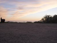 Scenic California landscape at dawn