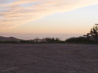 Scenic California landscape at dawn