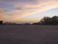 Scenic California landscape at dawn