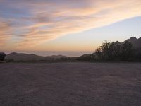 Scenic California landscape at dawn