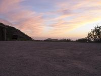 Scenic California landscape at dawn