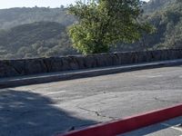 Scenic California Landscape with Mountains and Clear Sky