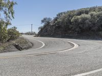 Scenic California Road with Mountain Landscape