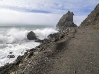 Scenic Coastal Drive on Pacific Coast Highway, Big Sur, California, USA