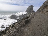 Scenic Coastal Drive on Pacific Coast Highway, Big Sur, California, USA