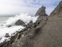 Scenic Coastal Drive on Pacific Coast Highway, Big Sur, California, USA