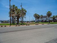 Scenic Coastal Road in Barcelona, Spain