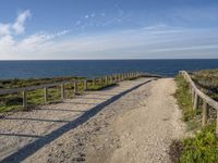 Scenic Coastal Road in Portugal: A Serene Landscape