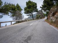Scenic Coastal Road in Spain - Mountain and Ocean Views