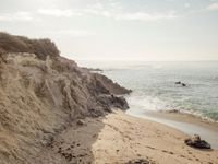 Scenic Coastal View with Sandy Beach and Azure Waters