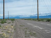 Scenic Road in Colorado: A Mix of Dirt and Gravel