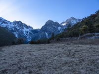 Scenic Dawn Landscape in Lijiang, Yunnan, China