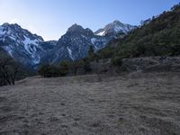 Scenic Dawn Landscape in Lijiang, Yunnan, China