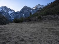 Scenic Dawn Landscape in Lijiang, Yunnan, China