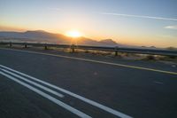 Scenic Dawn Road in South Africa