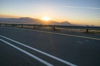 Scenic Dawn Road in South Africa