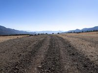 Scenic Dirt Road in Rural China Landscape